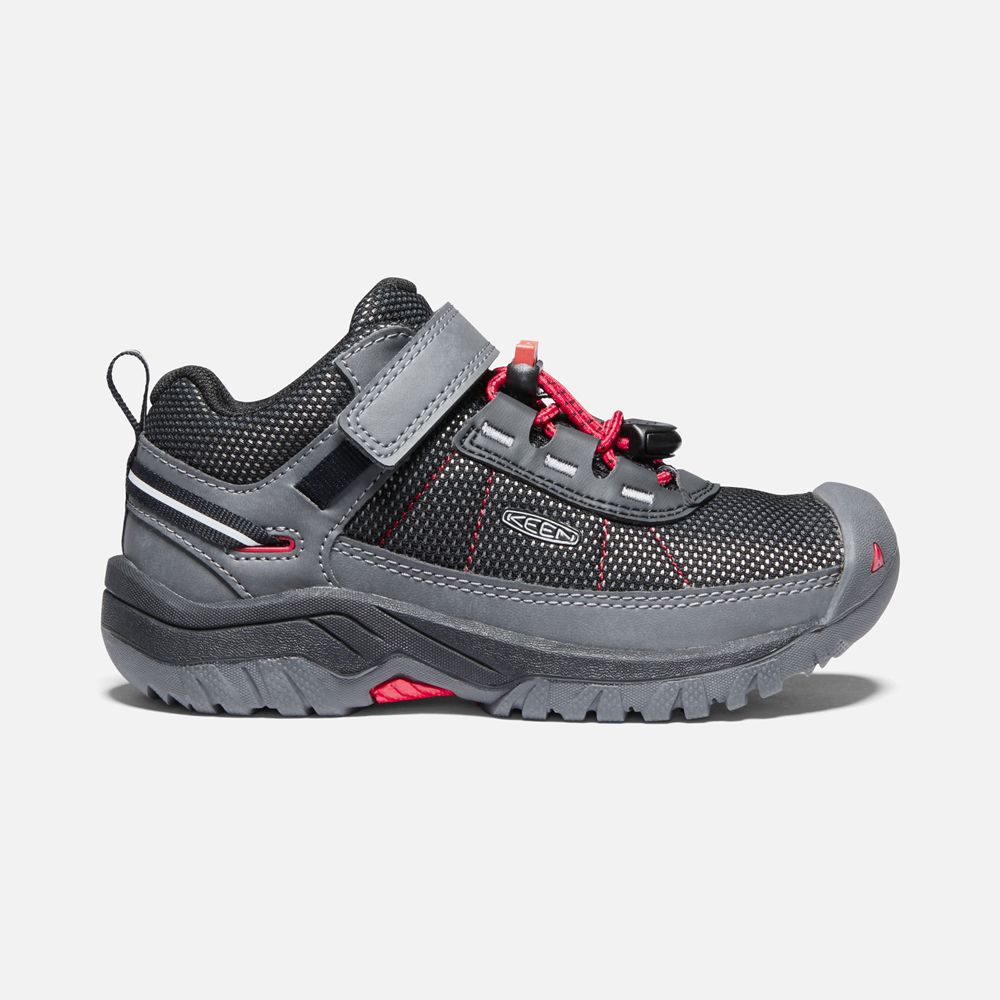 Keen Spor Ayakkabı Çocuk Gri/Kırmızı - Targhee Sport Vent Shoes - Türkiye NXWH71246